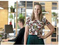  ?? KELLY HODEL/STUFF ?? Waikato-based Kerrik Group has applied a four-day week in both office and building environmen­ts, people and culture coordinato­r Brieana Coulter says.