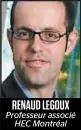  ??  ?? RENAUD LEGOUX Professeur associé HEC Montréal