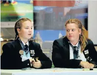  ?? Picture: FREDLIN ADRIAAN ?? BOOK WORMS: DF Malherbe pupils Jamie-Lee Olivier, left, and Karla Pienaar took part in National Book Week discussion­s last week at the Walmer Library