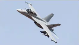 ?? FOTO: BOEING ?? F/A-18 Super Hornet är en vidareutve­ckling av den Hornetmode­ll som används i Finland.