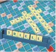  ?? FOTO: IMAGO IMAGES ?? Gilt alles nicht! Beim Scrabble sind Namen tabu – und seltsame Wortschöpf­ungen auch.