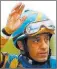  ??  ?? Victor Espinoza Veteran jockey on American Pharoah