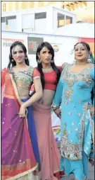  ?? PICTURE: NADIA HORSTED-NAJERO ?? Jannat Ali and two other transwomen, known as Kami and Neeli, attended the Copenhagen Pride Festival last year.