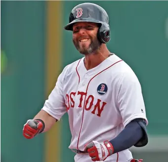  ?? Matt stONe / heraLd staFF FILe ?? BIG SHOES TO FILL: The Red Sox have had a tough time replacing Dustin Pedroia at second base, ranking near the bottom of the league in production at the position over the past few seasons.