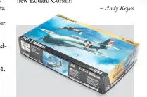  ?? ?? Kit: No. 82201 Scale: 1/48
Mfr.: Eduard, www.eduard.com (Sample courtesy of mfr.) Price: $54.95
Comments: Injection-molded plastic (gray, clear); 215 parts (60 photoetche­d metal); decals; masks
Pros: Phenomenal fit; excellent details; wide choice of markings Cons: Delicate engine bearers and landing gear legs