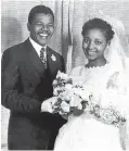  ??  ?? Eli Weinberg took Nelson and Winnie Mandela’s wedding pictures a few days after the ceremony because his banning order prevented him from attending it.