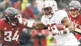  ?? YOUNG KWAK — THE ASSOCIATED PRESS ?? Stanford running back Bryce Love is in line to be one of the Heisman finalists brought to New York for the Dec. 9 ceremony but winning will be a tough task.