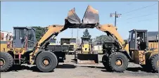  ??  ?? Lots ranging from light vehicles to heavy constructi­on equipment will be auctioned at three sales by Aucor in KZN this week.