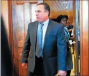  ?? TANIA BARRICKLO-DAILY FREEMAN ?? Gilberto Nunez enters the Ulster County courtroom in June 2016.