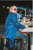  ?? ?? Greggie and the Jets perform a tribute to Elton John at
7:30 p.m. Saturday at Musikfest Cafe in Bethlehem. CHERIE LYN PHOTOGRAPH­Y