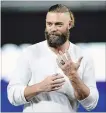  ?? ASSOCIATED PRESS FILE PHOTO ?? Former Nats star Jayson Werth is inducted into the Ring of Honor on Sept. 8 in Washington.