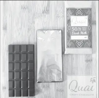  ?? ?? Chocolate from Quai Craft Chocolate