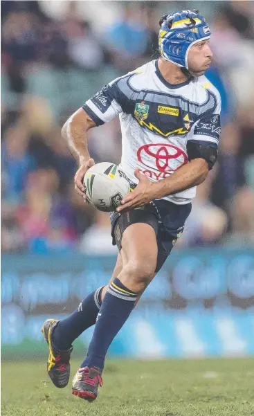  ?? Picture: AAP ?? ROOSTERS TRIBUTE: Johnathan Thurston in action against the Sydney Roosters.