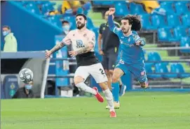  ?? FOTO: EFE ?? Cucurella será propiedad del Getafe y solo falta concretar su precio de traspaso final