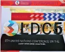  ?? ?? The 5th UN Conference on the Least Developed Countries (LDC5) held in Qatar. (AFP)