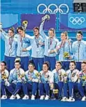  ?? AP ?? PLATA OLÍMPICA. El 6 de agosto,
Las Leonas fueron medallista­s en Tokio.