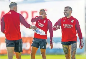  ?? ?? Otamendi, que vai voltar ao onze, sente-se “feliz” no Benfica