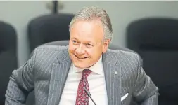  ?? PATRICK DOYLE/THE CANADIAN PRESS ?? Trump’s NAFTA threats and possible U.S. tariffs on Canadian auto imports are the uncertaint­ies Bank of Canada governor Stephen Poloz needs to balance.