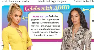 Celebs with ADHD - PressReader