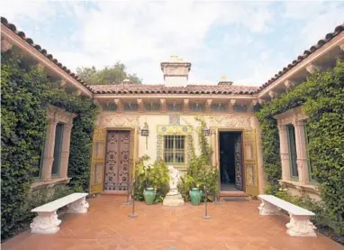  ?? FRANCINE ORR/LOSANGELES­TIMES PHOTOS ?? Hearst Castle, one of California’s most popular tourist attraction­s, has been closed since mid-March due to the global coronaviru­s pandemic.