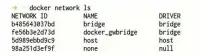  ??  ?? Figure 3: Listing the default Docker networks