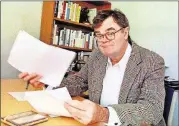  ?? CONTRIBUTE­D BY AP ?? Garrison Keillor was fired from Minnesota Public Radio this week amid allegation­s of improper conduct.