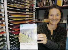  ??  ?? Françoise Laigneau présentant son livre