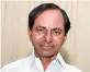  ??  ?? K. Chandrasek­har Rao