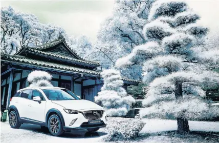  ??  ?? Expect a fun drive with the Mazda CX-3