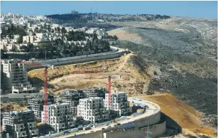  ??  ?? JERUSALEM’S RAMOT NEIGHBORHO­OD. The announceme­nt of plans to build 15,000 homes over the Green Line in the capital is expected to take place on Jerusalem Day.