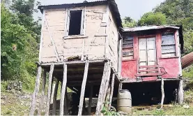  ??  ?? Ronald Campbell’s house in Alps, Trelawny.