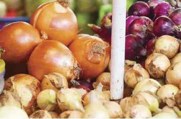  ?? ?? The supply of white onions in the Philippine­s can last until September this year, according to the Bureau of Plant Industry.