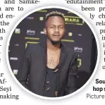  ?? Pictures: Gallo Images ?? South African hiphop star Kwesta.