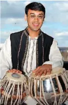  ??  ?? Bhargava is an expert tabla player and was taught by Pandit Prem Prakash Sharma and Ustad Zakir Hussain