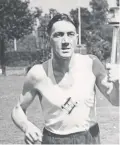  ??  ?? Ron Piles who ran through Kent with the Torch in 1948