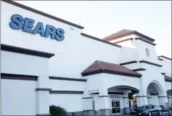  ?? Nikolas Samuels/The Signal ?? The Sears at Valencia Town Center is going out of business. Sears Holdings, the parent company, announced it would close 103 stores this year.