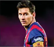  ??  ?? Lionel Messi.