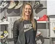  ??  ?? Ann Hebert tritt bei Nike ab.