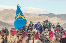  ??  ?? The creation of Bayan-Ulgii province in Mongolia has helped to preserve the distinctiv­e culture of ethnic Kazakhs, including the Golden Eagle Festival.