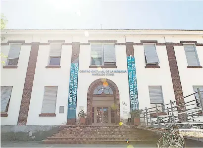  ?? I
Gentileza Centro Cultural Haroldo Conti ?? Un lugar emblemátic­o en la lucha por los derechos humanos.