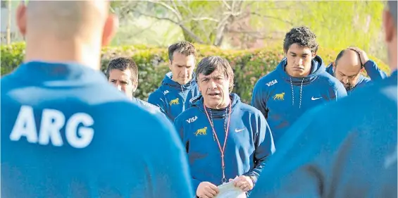  ?? PRENSA UAR ?? Buena defensa y dinámica en ataque. Es lo que quiere el entrenador Daniel Hourcade para enfrentar a los Wallabies.