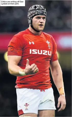  ??  ?? Critics are writing off Dan Lydiate at their peril.