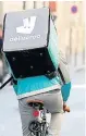  ??  ?? INSECURE Deliveroo employees have fought against gig economy