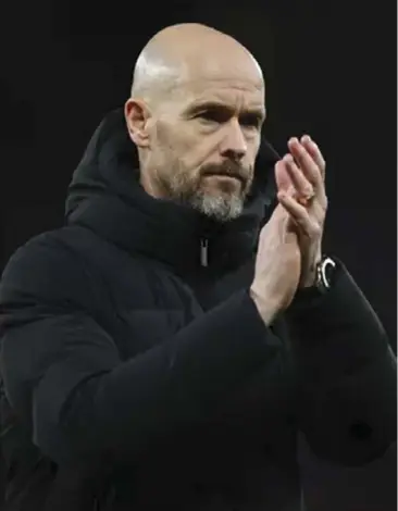  ?? ?? Manchester United manager Erik ten Hag