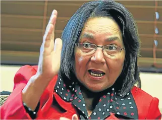  ?? /File picture ?? Never comes the day: Mayor Patricia de Lille is frustrated that her hearing will have to wait for another day while her legal bills increase.