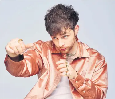  ??  ?? Love hurts: Tom Grennan has written his new album around his last relationsh­ip