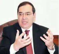  ??  ?? El-Molla noted that Egypt is in negotiatio­ns with Iraq to increase the quantities of crude oil supplied to Egypt to about 2m barrels per month