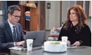  ?? CHRIS HASTON/NBC ?? Eric McCormack returns as Will Truman and Debra Messing as Grace Adler for a revived run of “Will & Grace.”