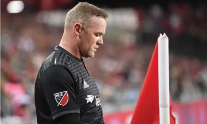  ??  ?? Wayne Rooney set up his team’s only goal against Toronto. Photograph: Gerry Angus/USA Today Sports
