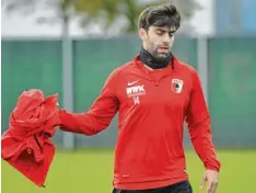  ?? Foto: Wagner ?? Ob Jan Moravek am Sonntag auf Schalke spielen kann, ist noch fraglich. Am Dienstag musste er das Training abbrechen. Seitdem trainiert er individuel­l.